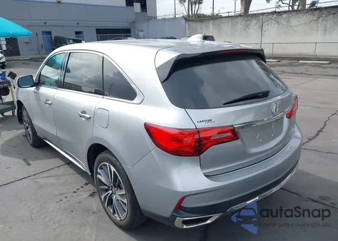 2020 Acura Mdx Technology Package z USA, uszkodzony, nr VIN 5J8YD4H57LL055645